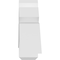 Ekena Millwork Alberta Architectural Grade PVC Gable Bracket, 96"W x 16"H x 6"D x 6"F, 4/12 Pitch GBP096X16X0606ALB00 - alternate 2